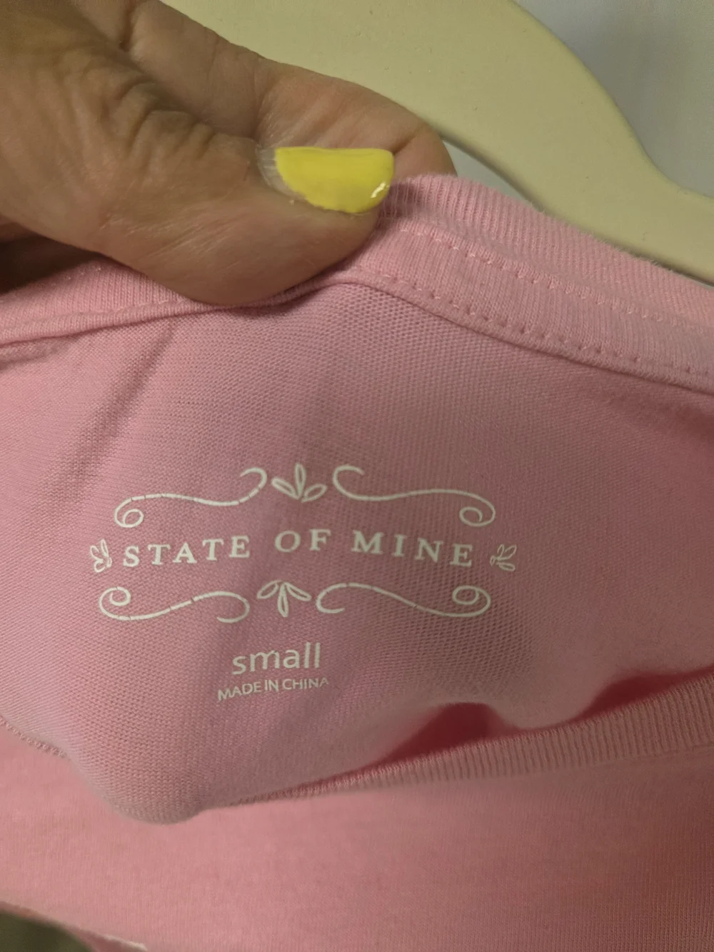 State of Mind Pink 'Pennsylvania 25' Graphic Short Sleeve Tee